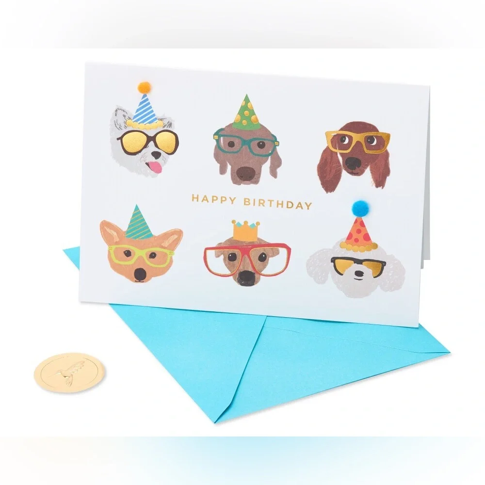 🆕Papyrus Doggie Bags And Birthday Greeting Card Bundle